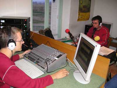 A la technique... enregistrement d'une chronique